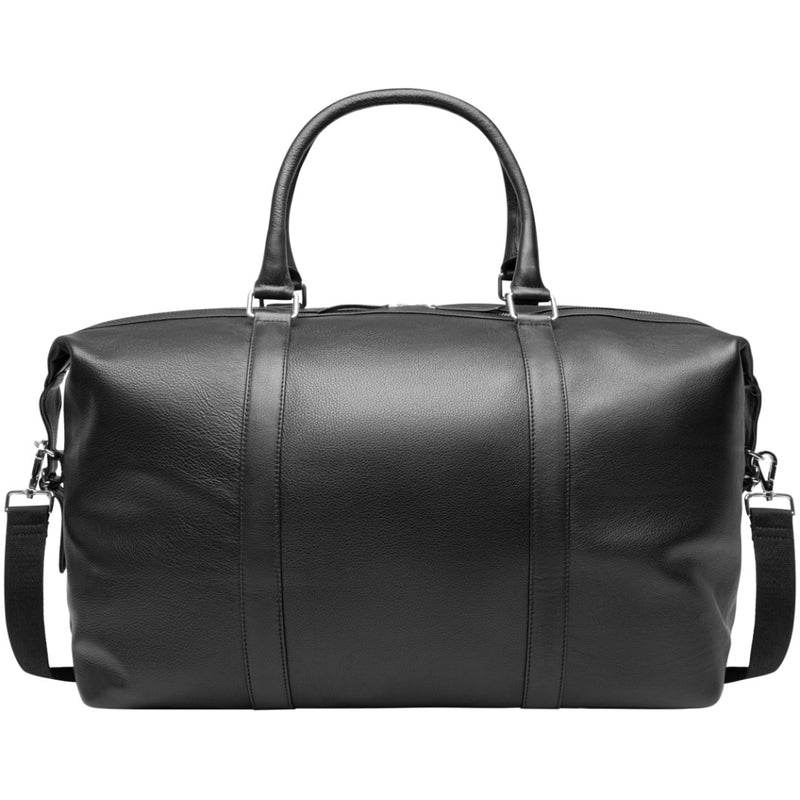 Leather Weekend Bag - Black