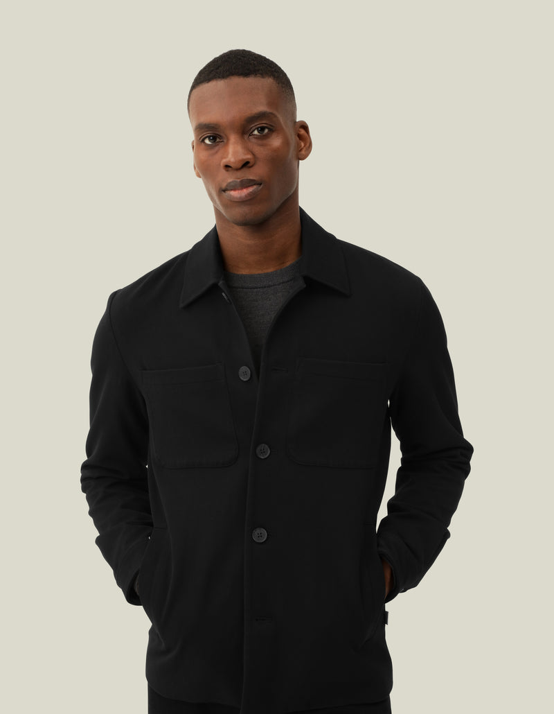 Marseille Hybrid Jacket - Black