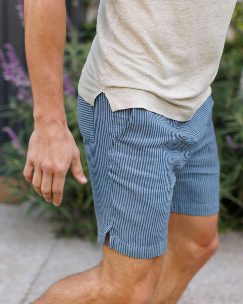 Bo Shorts - Overdye Indigo
