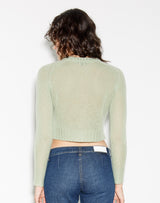 The Slim Cashmere Cardigan - Melon