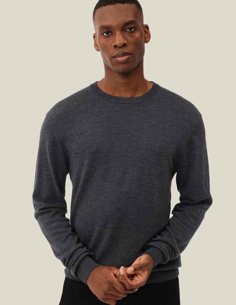 Greyson Merino Knit - Grey