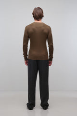 Hezekiah Classic Henley - Dark Olive - BLVD