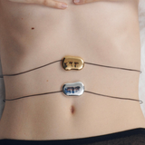 Heaven Mayhem - Julia Necklace - Silver/Black - BLVD