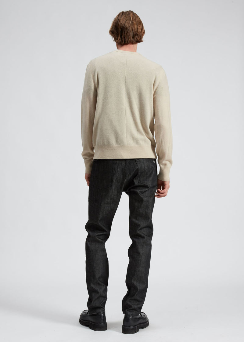 Harding Cashmere Crew - Sand