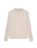 Bogart Rugby Polo Knit - Ivory