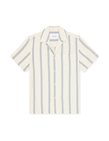 Lawson Stripe SS Shirt - Eggnog - BLVD