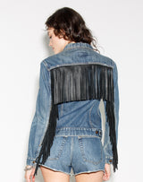 Levi's Fringe Trucker - Indigo - BLVD