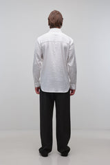 Tristan Shirt - White - BLVD