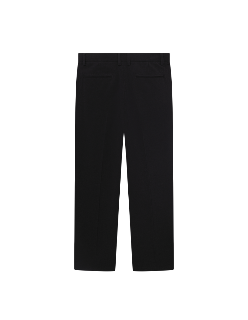 Como Light Twill Slacks - Black