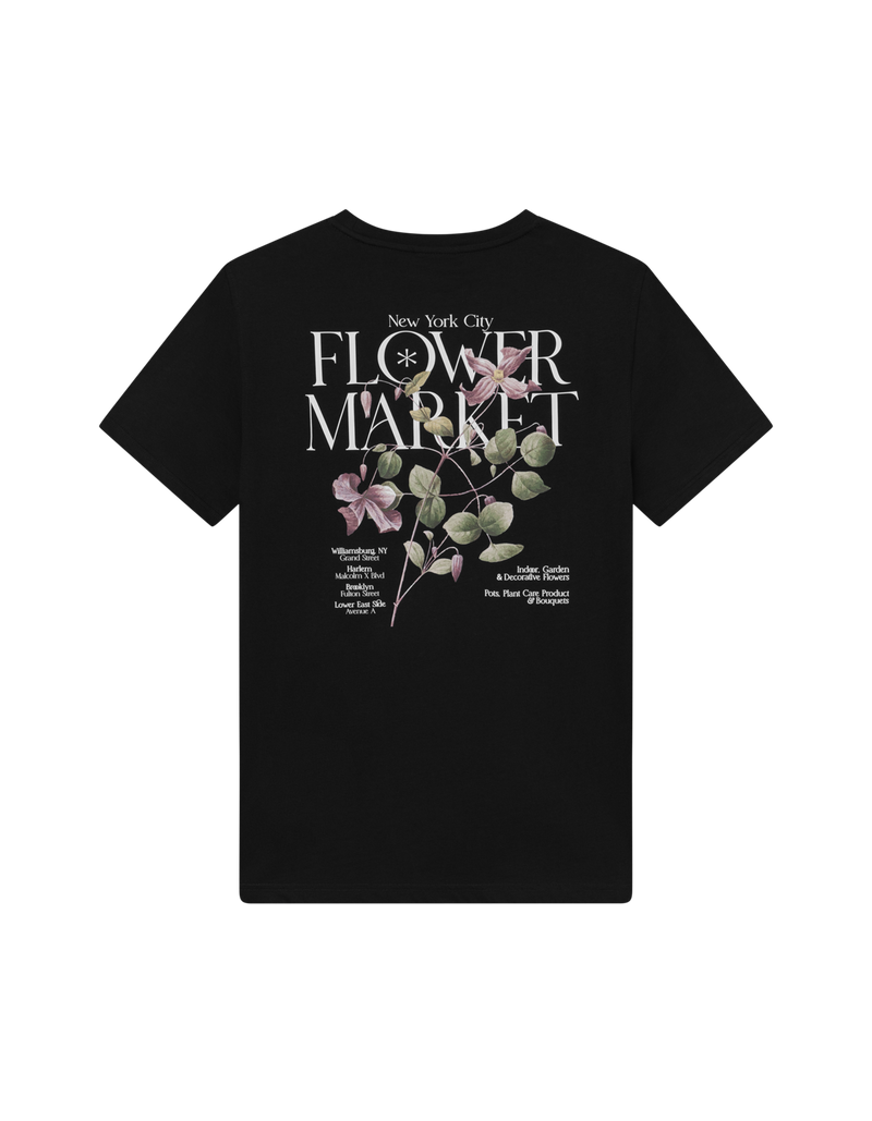 Brady Flowermarket T-Shirt - Black