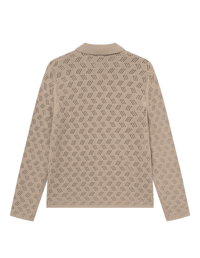 Eloi Knit Shirt - Dark Sand