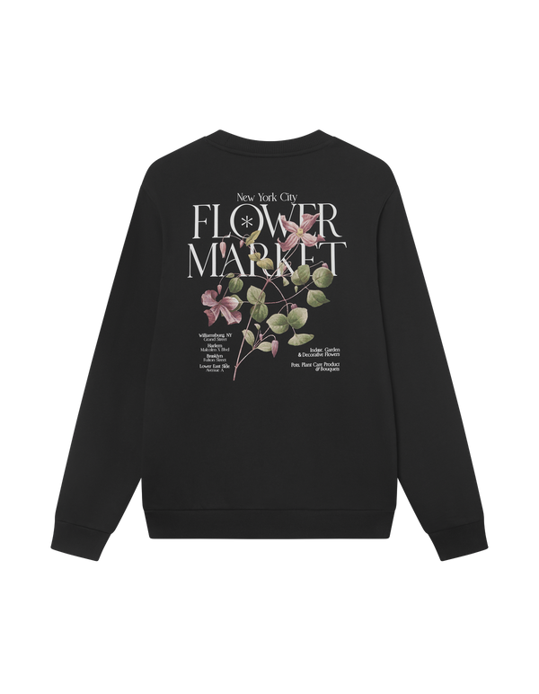 Brady Flower Market Sweatshirt - Black