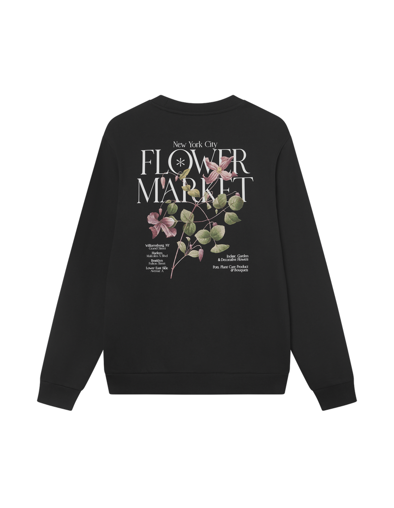 Brady Flower Market Sweatshirt - Black