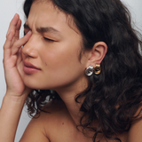 Heaven Mayhem - Baby Knot Earrings - Silver - BLVD