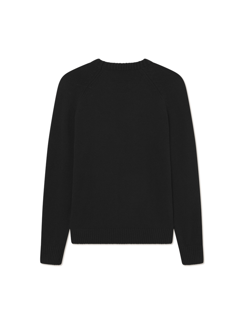 Brad Roundneck Knit - Black
