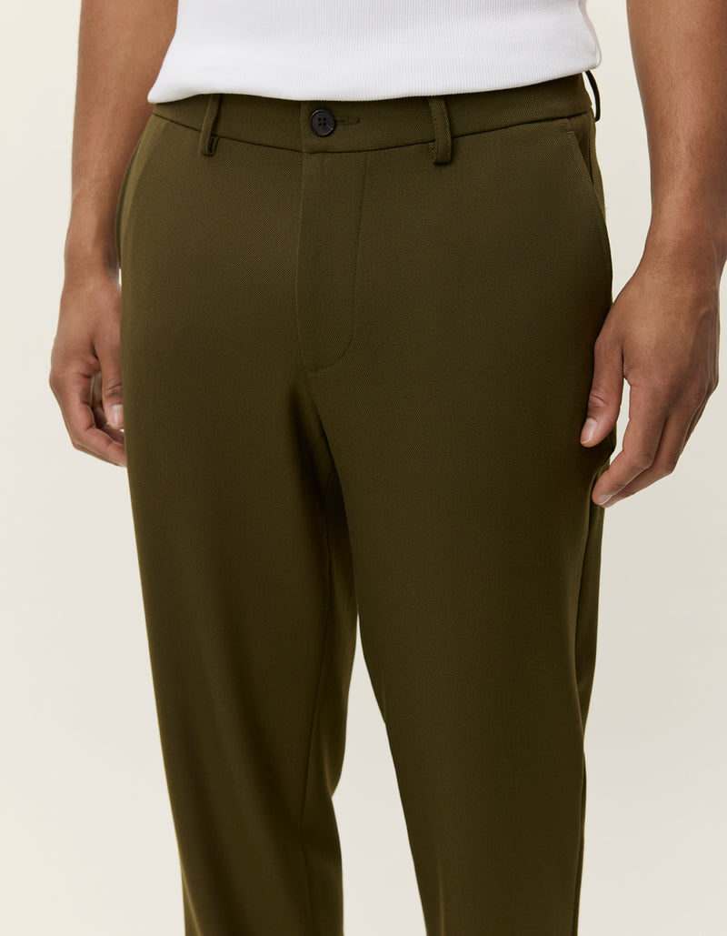 Como Reg Suit Pants - Olive