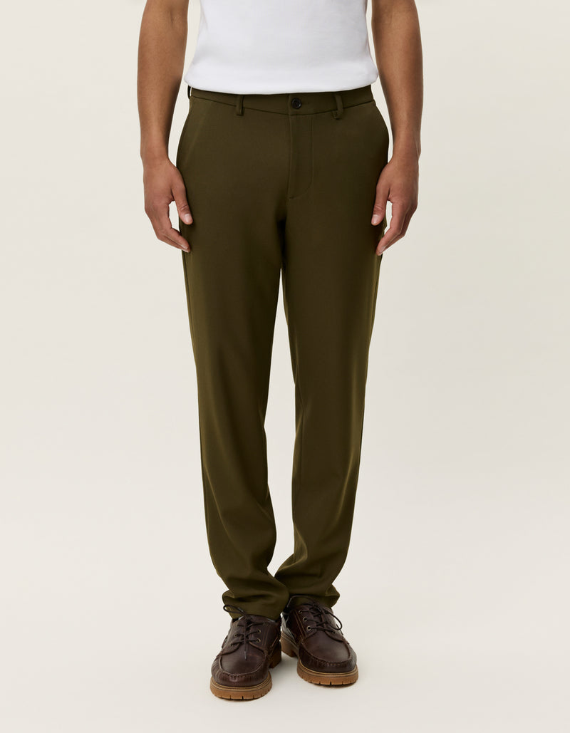 Como Reg Suit Pants - Olive