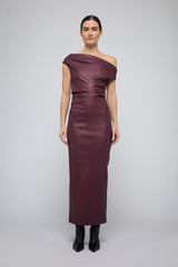 Vessia Midi Dress - Fig