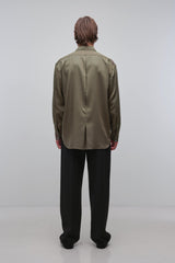 Carter Refined Workwear Shirt - Dark Olive - BLVD