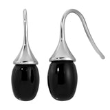 Odette Earrings - Black/Silver - BLVD
