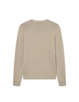 Brad Roundneck Knit - Dark Sand