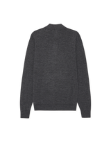 Greyson Half-Zip Merino Knit - Grey
