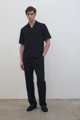 Cade Camp Shirt - Black
