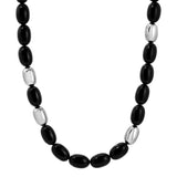 Heaven Mayhem - Clementine Necklace - Black/Silver - BLVD