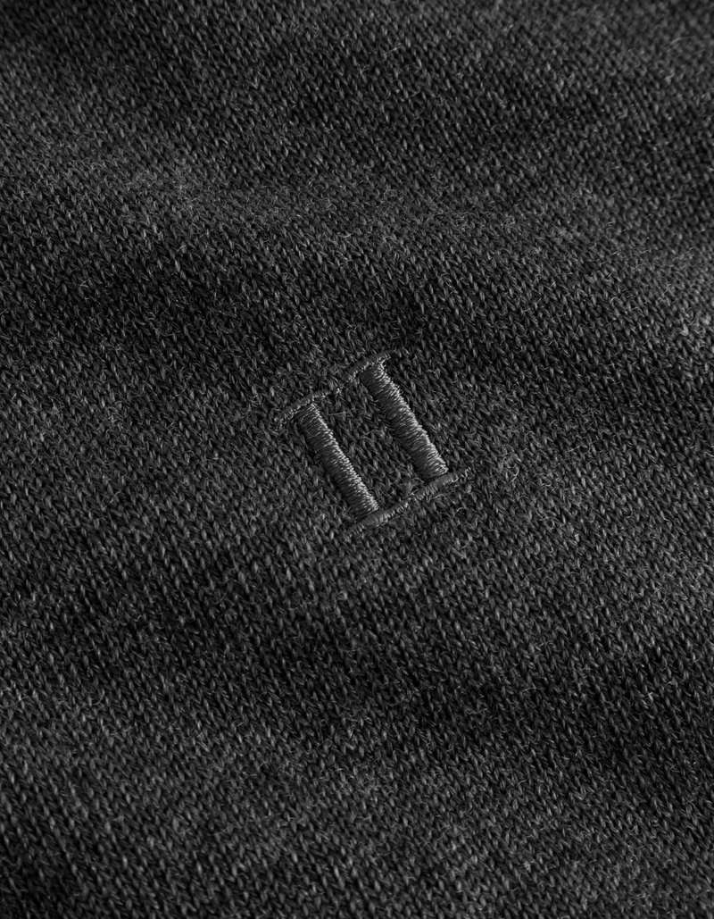 Greyson Half-Zip Merino Knit - Grey
