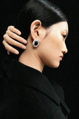 Heaven Mayhem - Prize Earrings - Black/Silver - BLVD