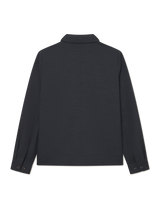 Como Coach Slub Jacket - Black