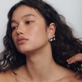 Heaven Mayhem - Baby Knot Earrings - Silver - BLVD