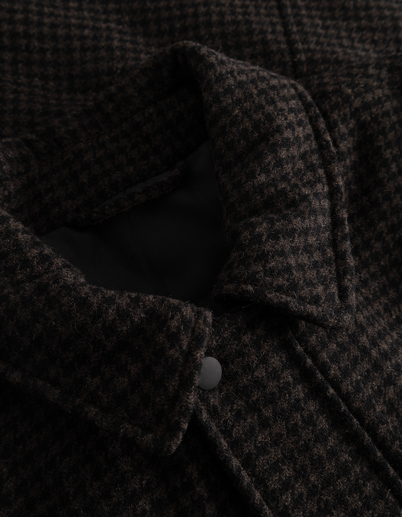 Nero Houndstooth Jacket - Black