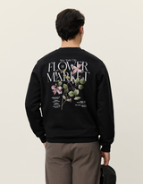 Brady Flower Market Sweatshirt - Black