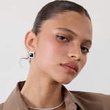 Archer Earrings - Black/Silver - BLVD