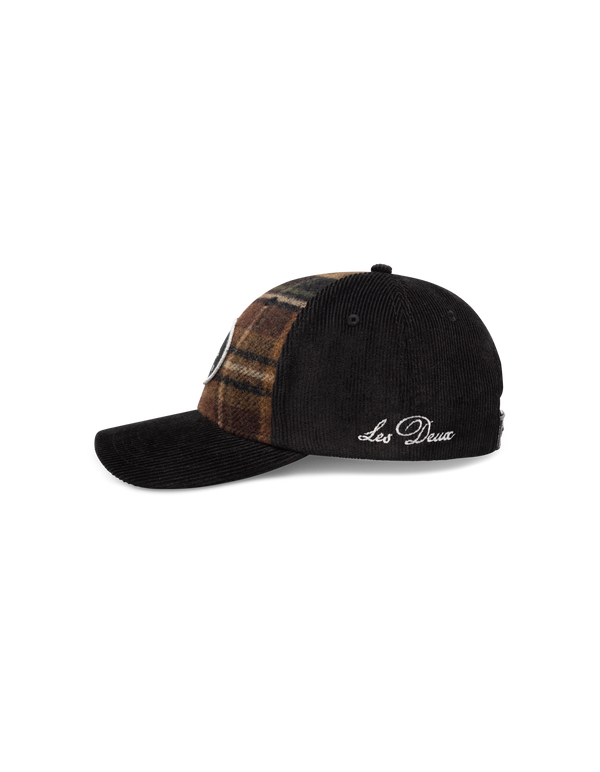 Skyline Patch Check Baseball Cap - Monk's Robe