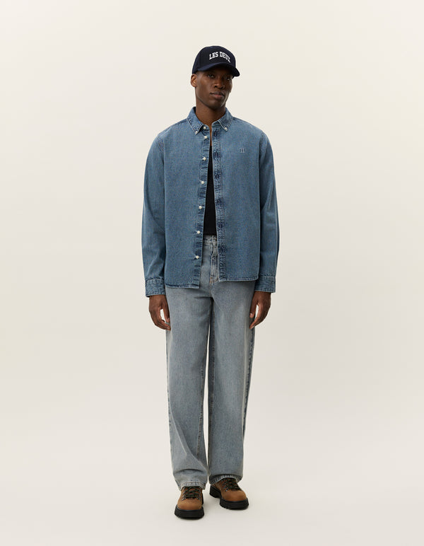 Konrad Denim Shirt - Light Indigo