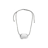 Heaven Mayhem - Julia Necklace - Silver/Black - BLVD