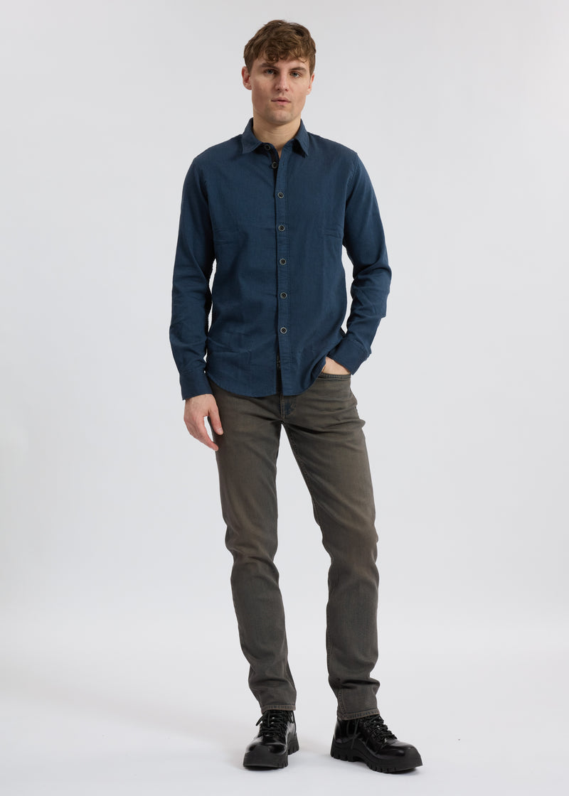 Tomlin Stretch-Cotton Dobby Shirt - Wshdb