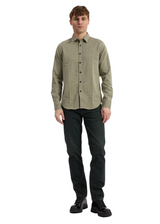 Tomlin Stretch-Cotton Dobby Shirt - Sage