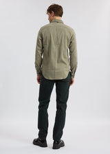 Tomlin Stretch-Cotton Dobby Shirt - Sage