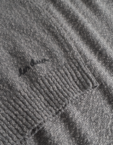 Billy Mouliné Knitted Polo - Grey