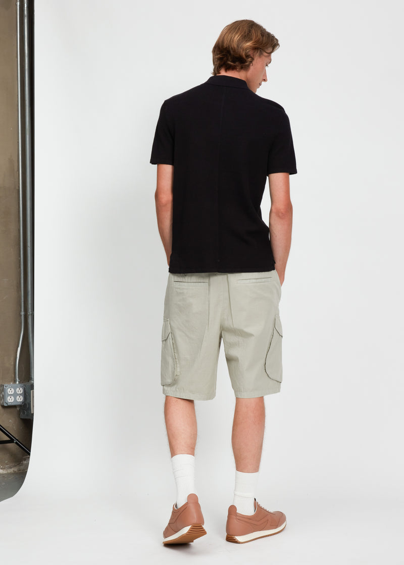 Harvey Knit Polo - Black