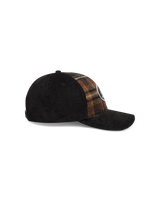 Skyline Patch Check Baseball Cap - Monk's Robe