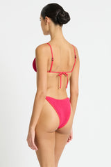 Luana Triangle Top - Raspberry