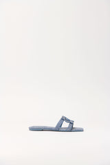 Monogram Sandal - Denim