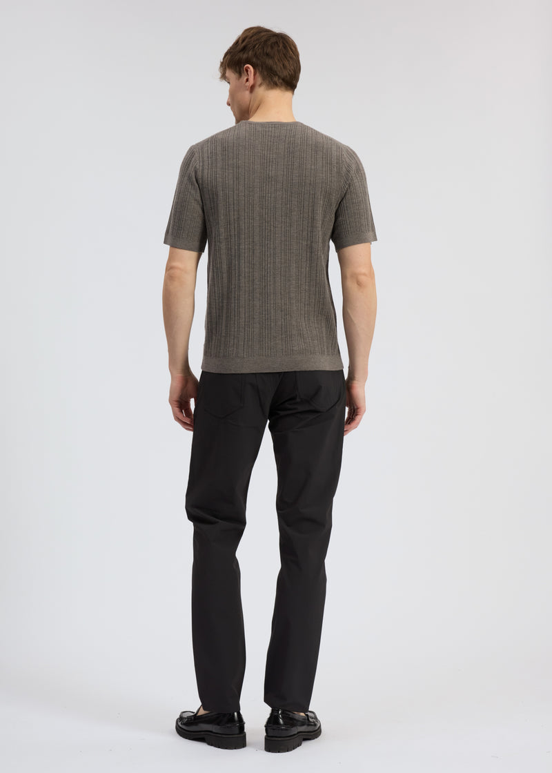 Crawford Blend Tee - Brown