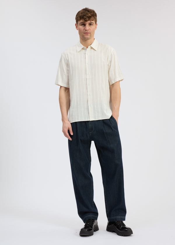 Dalton SS Shirt - Chalk
