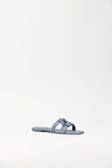 Monogram Sandal - Denim