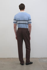 Brandon Popover - Periwinkle